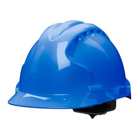 Pip MK8 Evolution Type II Hard Hat HDPE Shell, EPS Impact Liner, Polyester Suspension, Blue 280-AHS150-50